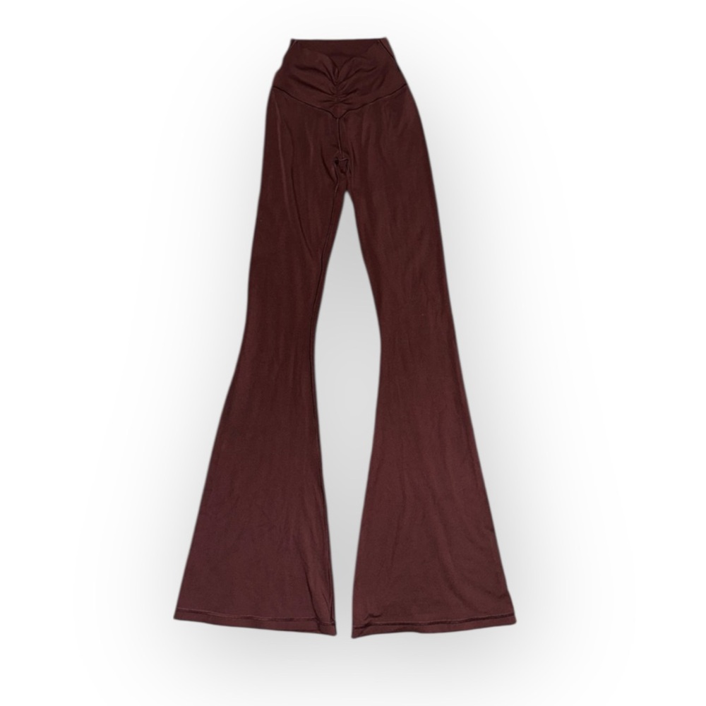 OFFLINE by Aerie Real Me Flare‎ Hi-Rise Leggings XS | Brown
